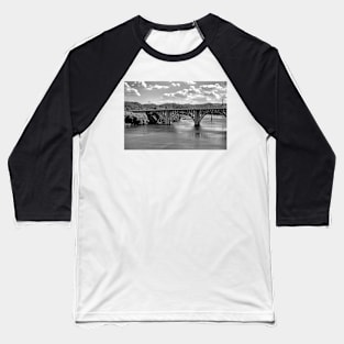 Henley Street Bridge Knoxville Baseball T-Shirt